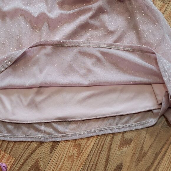 Full length Gown, Stretchy Pink Sparkly, Prom, Evening, Cruise - Picture 8 of 10